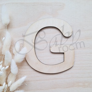 Fa betű E-H - baba - mama - babaszoba dekoráció - babanév dekoráció - Meska.hu