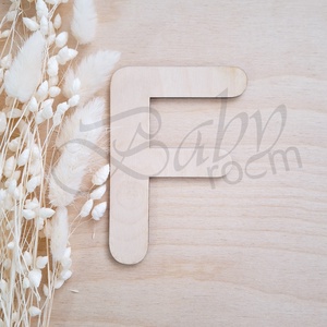 Fa betű E-H - baba - mama - babaszoba dekoráció - babanév dekoráció - Meska.hu