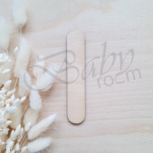 Fa betű I-L, Baba - mama, Babaszoba dekoráció, Babanév dekoráció, Famegmunkálás, Festészet, MESKA
