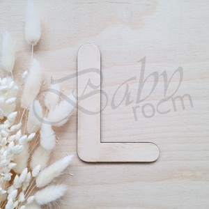 Fa betű I-L - baba - mama - babaszoba dekoráció - babanév dekoráció - Meska.hu