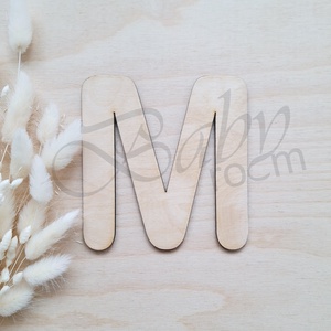 Fa betű M-P, Baba - mama, Babaszoba dekoráció, Babanév dekoráció, Famegmunkálás, Festészet, MESKA