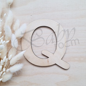 Fa betű P-S - baba - mama - babaszoba dekoráció - babanév dekoráció - Meska.hu