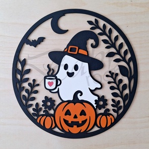 Halloween ajtódíszek - otthon & életmód - dekoráció - halloween - halloweeni ajtódíszek és ablakdíszek - Meska.hu