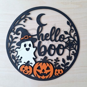 Halloween ajtódíszek - otthon & életmód - dekoráció - halloween - halloweeni ajtódíszek és ablakdíszek - Meska.hu
