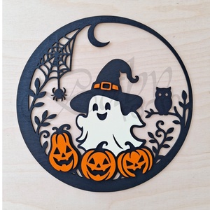 Halloween ajtódíszek - otthon & életmód - dekoráció - halloween - halloweeni ajtódíszek és ablakdíszek - Meska.hu