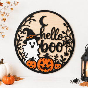 Halloween ajtódíszek - otthon & életmód - dekoráció - halloween - halloweeni ajtódíszek és ablakdíszek - Meska.hu