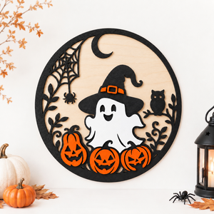 Halloween ajtódíszek - otthon & életmód - dekoráció - halloween - halloweeni ajtódíszek és ablakdíszek - Meska.hu