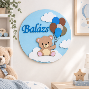 Maci - névre szóló falidísz - Meska.hu