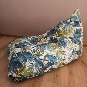 Jungle mintás babzsák párna  - felnőtt méretben - Meska.hu