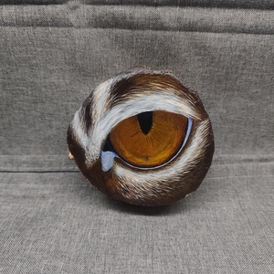 Fakorong festmény-macska szem - művészet - festmény - akril - Meska.hu