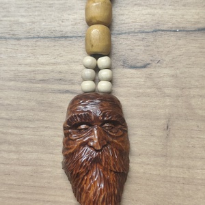 Algiz őrző amulett, Ékszer, Nyaklánc, Medál, Famegmunkálás, MESKA