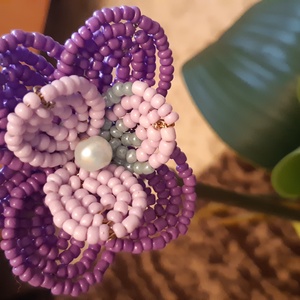 Gyöngy orchidea - otthon & életmód - dekoráció - dísztárgy - Meska.hu