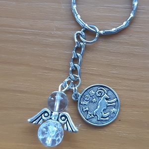 Védelmező angyalka kulcstartó - Meska.hu