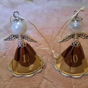 Kávékapszula angyalka - Meska.hu