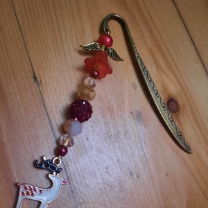 Karácsonyi könyvjelző - otthon & életmód - papír, írószer - Meska.hu