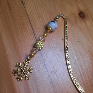 Karácsonyi könyvjelző - Meska.hu