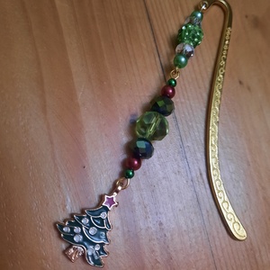 Karácsonyi könyvjelző - otthon & életmód - papír, írószer - Meska.hu