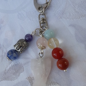 Csakra kulcstartó - táska & tok - kulcstartó & táskadísz - táskadísz - Meska.hu