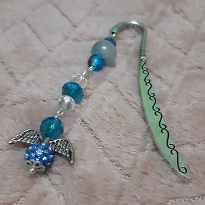 Karácsonyos könyvjelző - Meska.hu