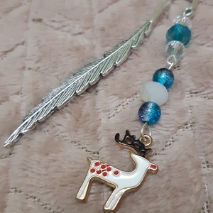 Karácsonyos könyvjelző - könyv & zene - könyvjelző - Meska.hu