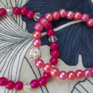 Kislány karkötő - ékszer - karkötő - gyöngyös karkötő - Meska.hu