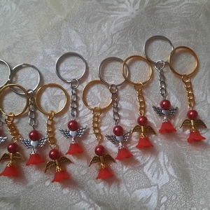 Angyalka - táska & tok - kulcstartó & táskadísz - kulcstartó - Meska.hu