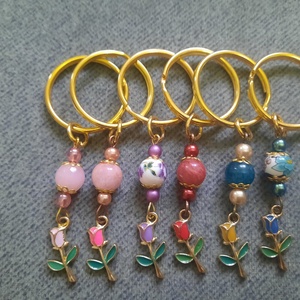 Tavaszi kulcstartó - Meska.hu