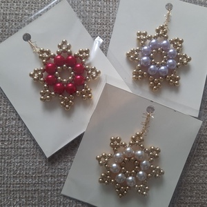 Csillag - karácsony - karácsonyi lakásdekoráció - karácsonyfadíszek - Meska.hu