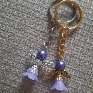 Angyalka kulcstartó - táska & tok - kulcstartó & táskadísz - táskadísz - Meska.hu