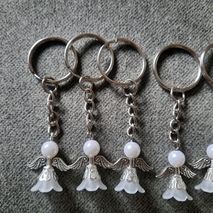 Angyalka kulcstartó  - táska & tok - kulcstartó & táskadísz - táskadísz - Meska.hu