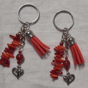 Szivecskék - táska & tok - kulcstartó & táskadísz - kulcstartó - Meska.hu