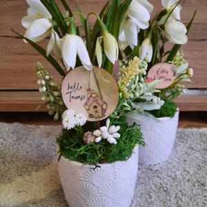 Hóvirág  - otthon & életmód - dekoráció - asztal és polc dekoráció - asztaldísz - Meska.hu