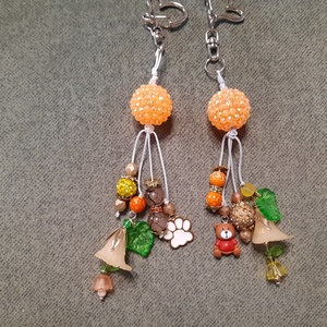 Bogyós kulcstartó  - táska & tok - kulcstartó & táskadísz - kulcstartó - Meska.hu