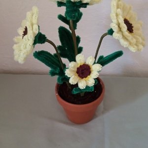Gerbera virág - otthon & életmód - dekoráció - asztal és polc dekoráció - asztaldísz - Meska.hu