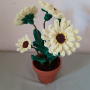 Gerbera virág - otthon & életmód - dekoráció - asztal és polc dekoráció - asztaldísz - Meska.hu
