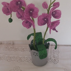 Rózsaszín orchidea - otthon & életmód - dekoráció - asztal és polc dekoráció - asztaldísz - Meska.hu
