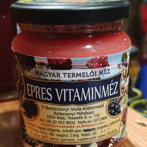 Málnás,Epres,Csokis Vitaminmz megfázásra, betegség megelőzésére nem csak gyerekeknek!! - élelmiszer - méz & propolisz - Meska.hu