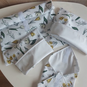 Egyedi virágmintás ételtárolók: snack tasak, uzsonnás tasak, újraszalvéta vízzáró réteggel - táska & tok - uzsonna- & ebéd tartó - szendvics csomagoló - Meska.hu