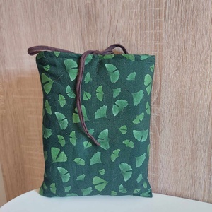 Gingko mintás könyvtok erős vászonból  - könyv & zene - könyvtok - Meska.hu