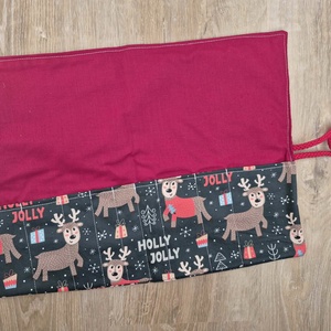 Rénszarvasos ceruzatartó, tok  - otthon & életmód - papír, írószer - tolltartó & ceruzatekercs - Meska.hu