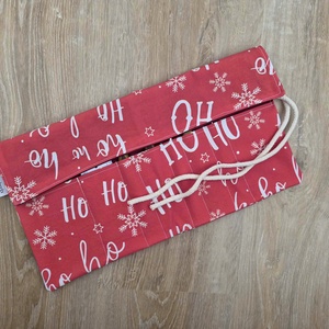 Karácsonyi ceruzatekercs, ceruzatartó, tok  - Meska.hu