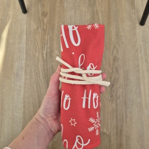 Karácsonyi ceruzatekercs, ceruzatartó, tok  - otthon & életmód - papír, írószer - tolltartó & ceruzatekercs - Meska.hu