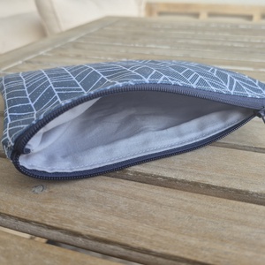Cipzáros vízhatlan nesszeszer, pamut béléssel - táska & tok - neszesszer - Meska.hu