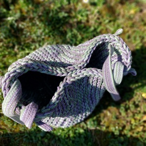 Kötött BaGG - táska & tok - kézitáska & válltáska - válltáska - Meska.hu