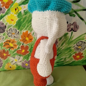 Nyuszi Pista - horgolt játék - játék & sport - plüssállat & játékfigura - nyuszi - Meska.hu