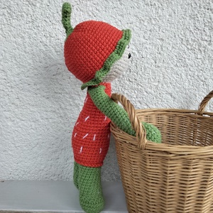 Eperke baba - horgolt játékfigura - játék & sport - baba & babaház - baba - Meska.hu