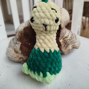 Horgolt kis dinó - játék & sport - plüssállat & játékfigura - plüss dínók - Meska.hu