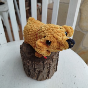 Horgolt kis kutya, Játék & Sport, Plüssállat & Játékfigura, Plüss dínók, Horgolás, MESKA