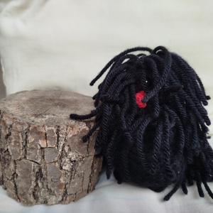 Horgolt puli kutya - játék & sport - plüssállat & játékfigura - kutya - Meska.hu