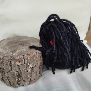 Horgolt puli kutya - játék & sport - plüssállat & játékfigura - kutya - Meska.hu